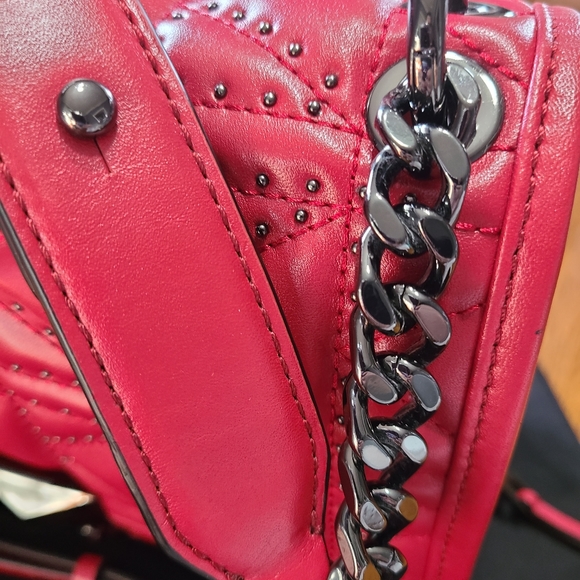 Karl Lagerfeld Rosewood Kuilted studs handbag - Picture 4 of 16